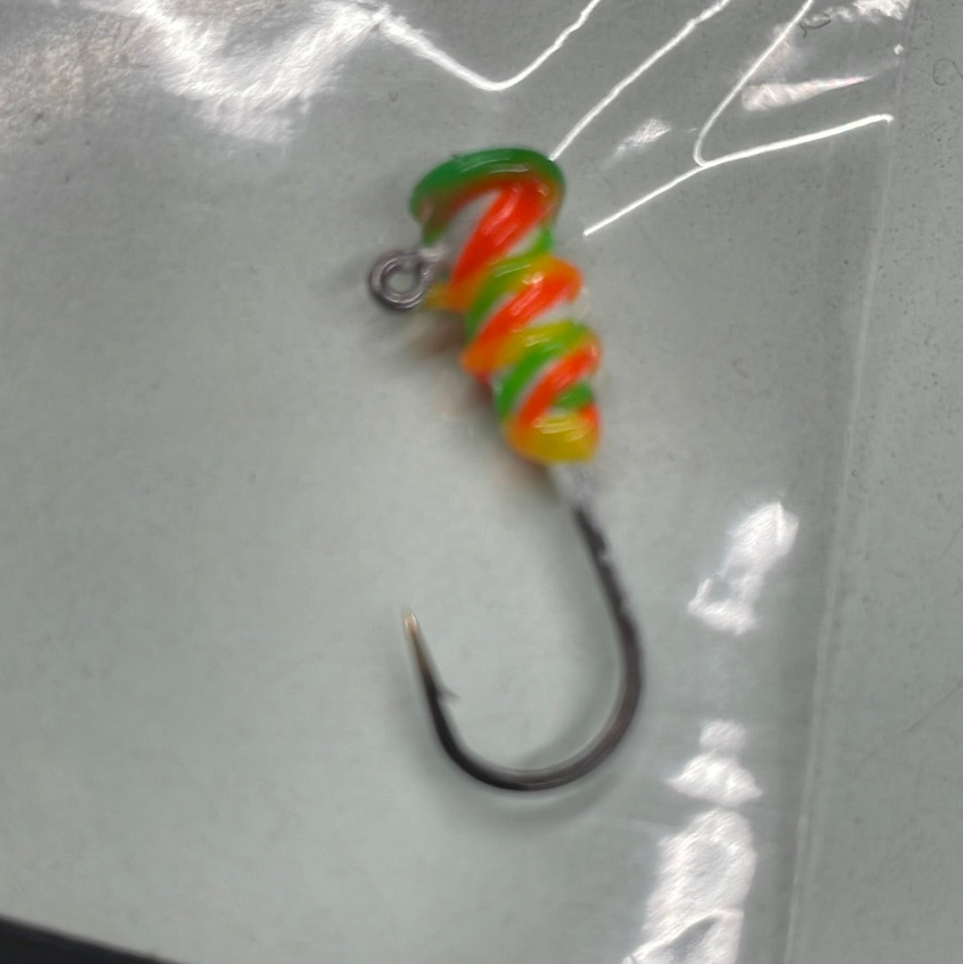 LLutke Armor Steelhead Jig 1/16oz Autum Rush
