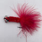 Lutke Tackle Big Red Marabou Jigs