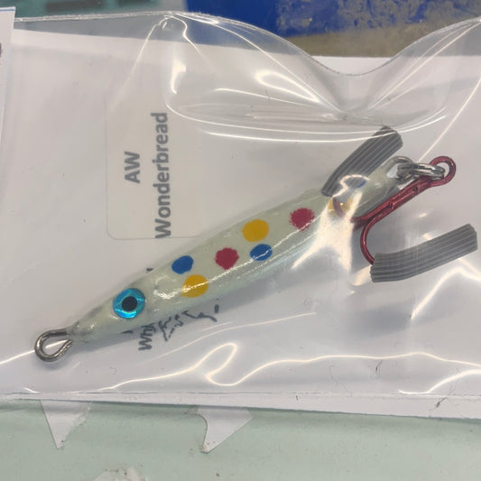 A & W Lures 1/4oz Flutter Spoon Wonderbread