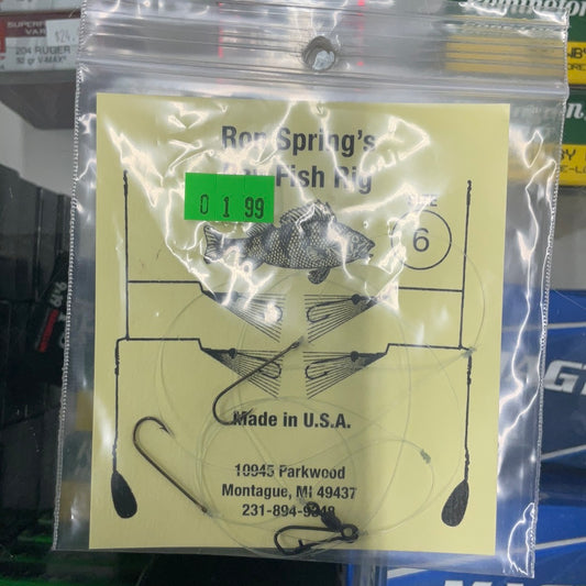 Ron Springs Pan Fish Rig