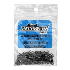 Blood Run Micro-Swivel #12 50pc