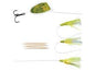 Michigan Stinger Cut Bair/Meat Rig Yellow Fern UV