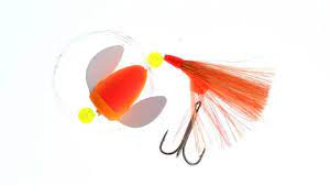 Rapture Trolling Flies Spin-N-Glo Sunrise "Glow" Lake Trout