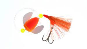 Rapture Trolling Flies Spin-N-Glo Sunrise Glow Lake Trout – Tangled  Tackle Co