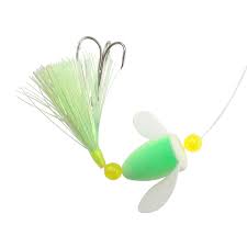 Rapture Trolling Flies Spin-N-Glo Green Dude Glow Lake Trout 74 – Tangled  Tackle Co