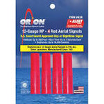 Orion 12-Gauge HP-4 Red Aerial Flares #539