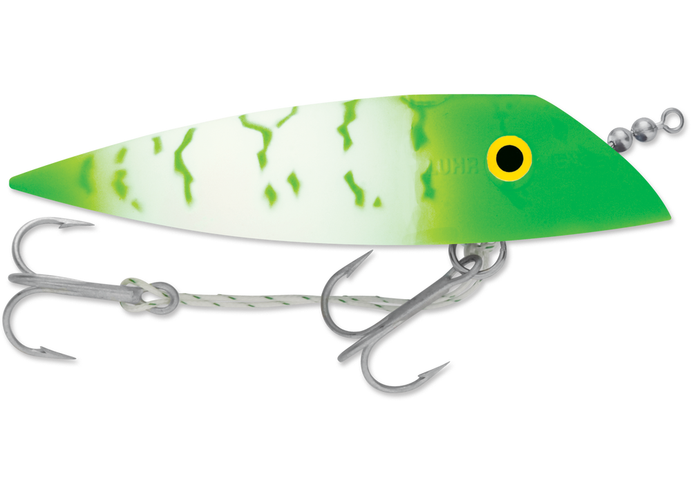Luhr Jensen J Plug SZ 4 Rattle Glow Green Pickle