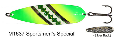 Dreamweaver Salmon Trolling Spoons – Tangled Tackle Co