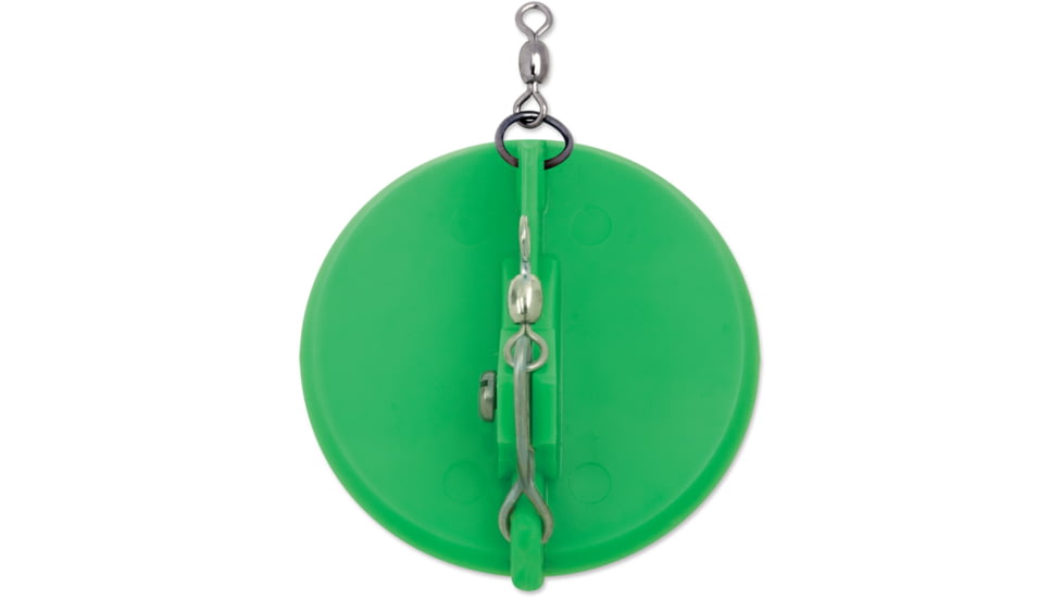 Luhr Jensen 3 Dipsy Diver Magnum, Kelly Green / White Bottom