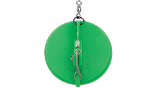 Luhr Jensen 3 Dipsy Diver Magnum, Kelly Green / White Bottom