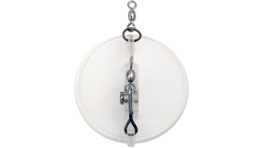 Luhr Jensen 3 Dipsy Diver Magnum, Clear/Clear Bottom