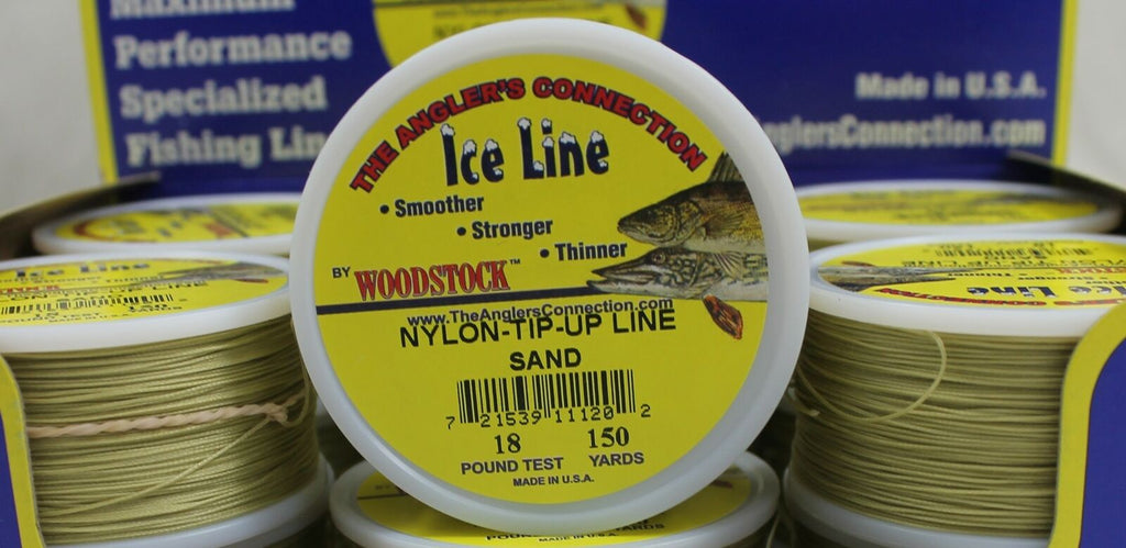Woodstock Ice Line Braided Nylong – Tangled Tackle Co