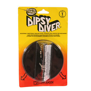 (Copy) Luhr Jensen Dipsey Diver SZ 1 Black/Black Bottom 5560-001-1601