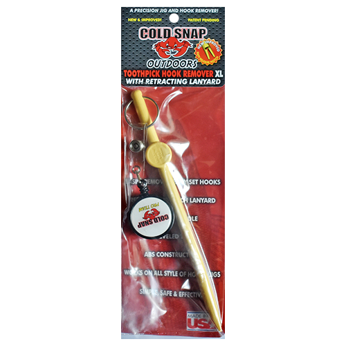 Cold Snap Toothpick Hook Remover with Lanyard