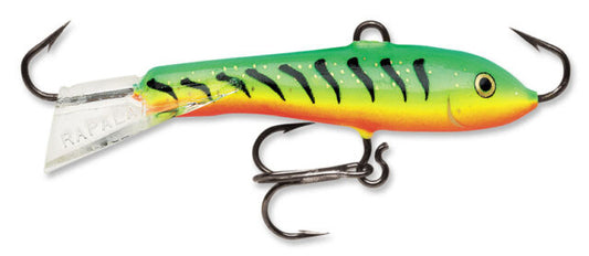 Rapala Jigging Rap W5 Ice Jigs 2" - Glow Hot Perch