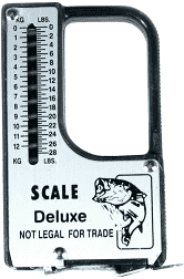 Eagle Claw Fisherman's Scale & Tape Measure