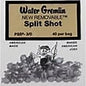 Water Gremlin Removable Split Shot SPSS7 Qty 30
